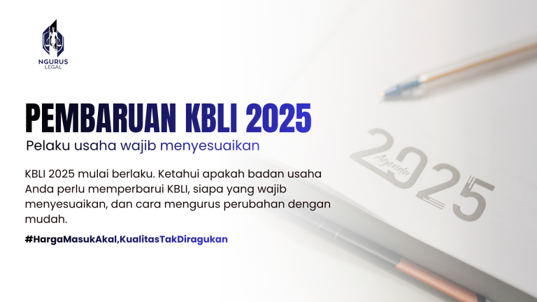 Perbarui KBLI 2025: Pelaku Usaha Segera Menyesuaikan