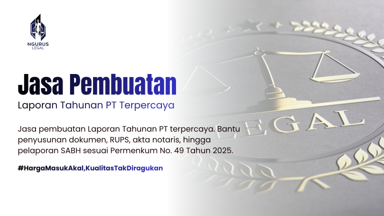 Jasa Pembuatan Laporan Tahunan PT Terpercaya